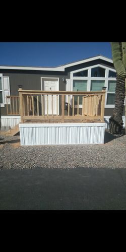 Decks for trailer or house
