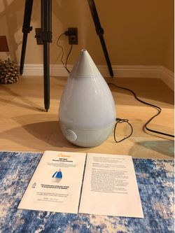 Working Crane Drop Shape Humidifier Ultrasonic Cool Mist