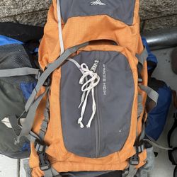 Hiking Backpack Large $10. Each.