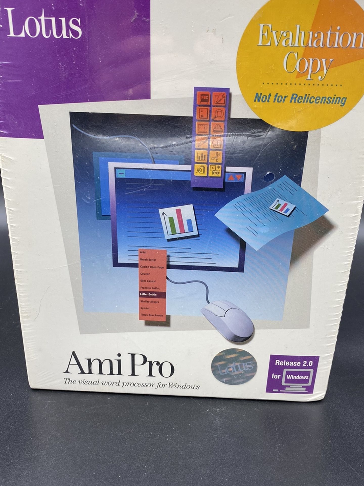 New Sealed Ami Pro Lotus Demo Evaluation Unit Windows PC Compatible Computers