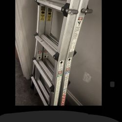 21' Reach Combination Ladder 17' 