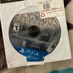 Hogwarts Legacy PS4 Game 