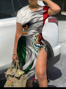 Sexy dress Mexico team soccer
