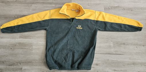 Greenbay Packers Official NFL Men's Lrg Fleece Pullover 