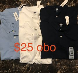 Boys size 8 uniform tops