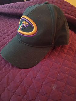 Arizona D backs curved snapback hat