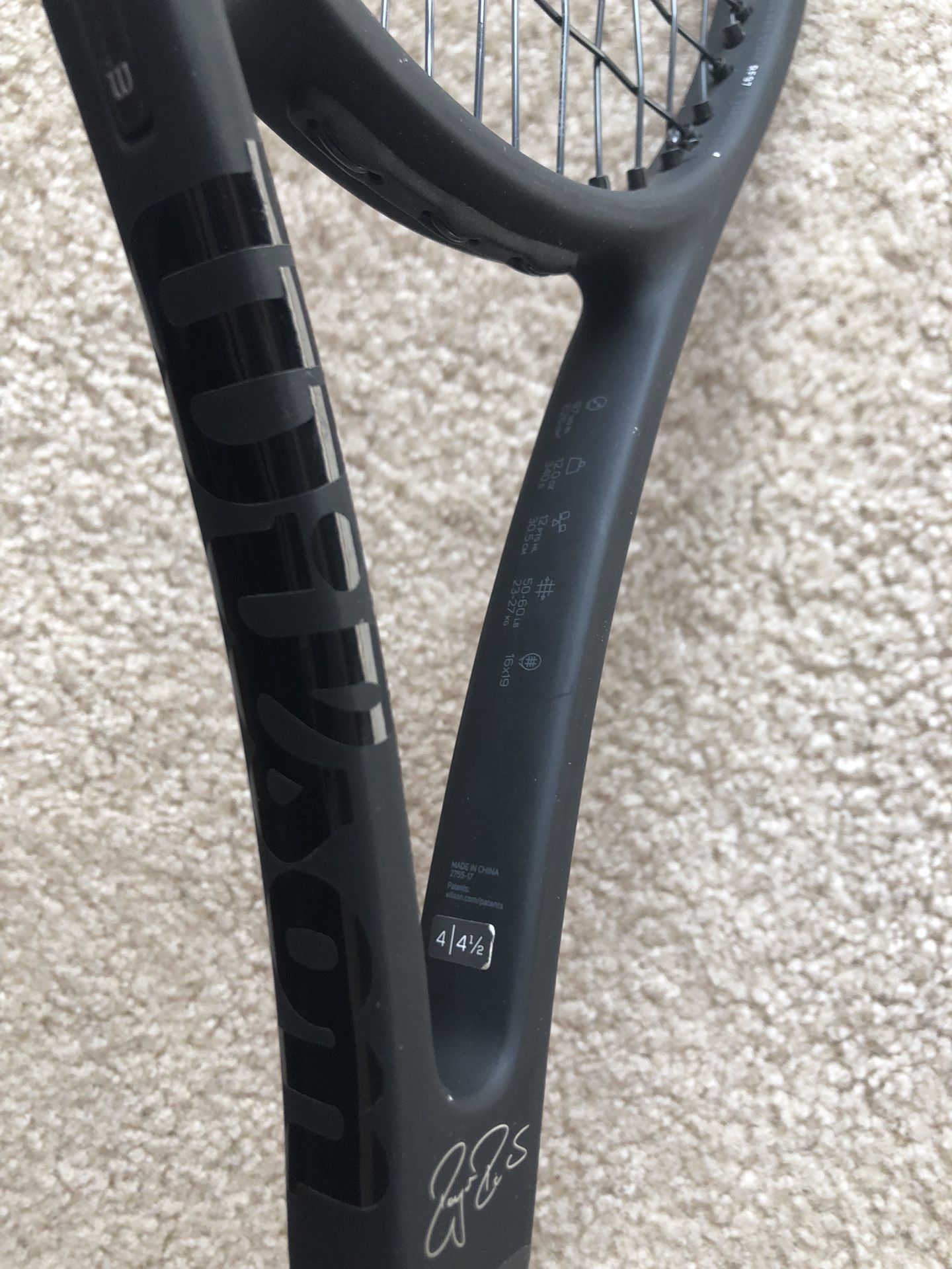 Wilson Pro Staff RF97 v11 4 1/2 Racket #5420-1