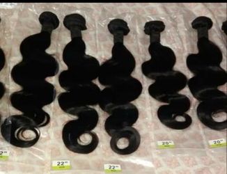 100% Real Human Hair on hand