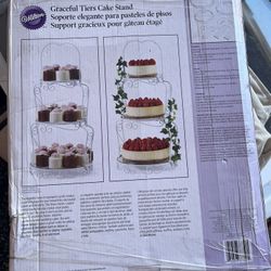 3 Tier Cake Stand In Box $20