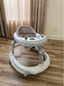 Baby Walker with Wheels, 3-in-1 Foldable Infant Walker, ,360° Rotating - Very clean