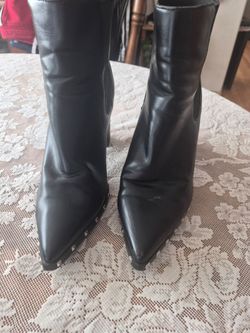 Womans black boots, size 9.5, by Charles David