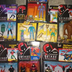 Vintage 1990s 1(contact info removed) Kenner Batman Robin Animated Joker Bane  Batman Cartoon 