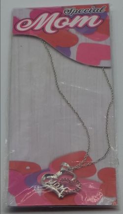 Special Mom Double Heat Mom Heart Fashion Necklace Jewelry for Women
