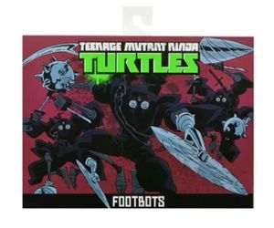 NECA TMNT Footbots Action Figure Set