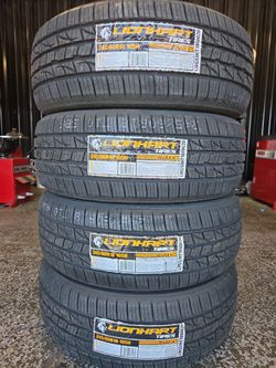 245/60R18 LIONHART $420 + TAX CASH PRICE