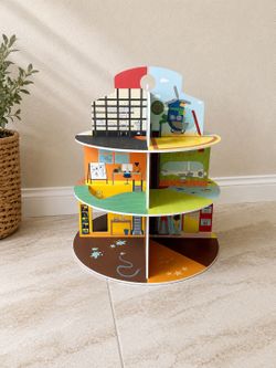 Modular Wooden Multi-Level Playset