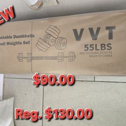 Adjustable Dumbbells 