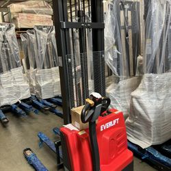 Brand New Fully Electric Powered Pallet Stacker Forklift 