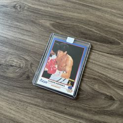 Vintage Philippine Boxer Card