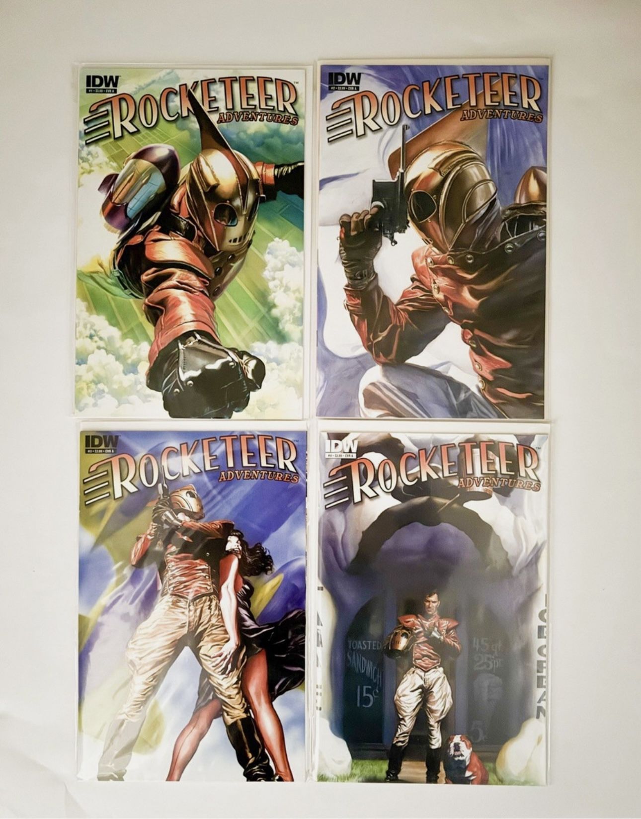 The Rocketeer Adventure Alex Ross, Comic Book Lot