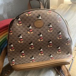 Gucci Mickey Mouse Mini Backpack 