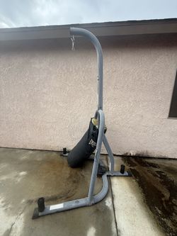 Punching bag stand
