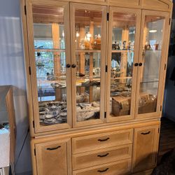 Glass China Hutch
