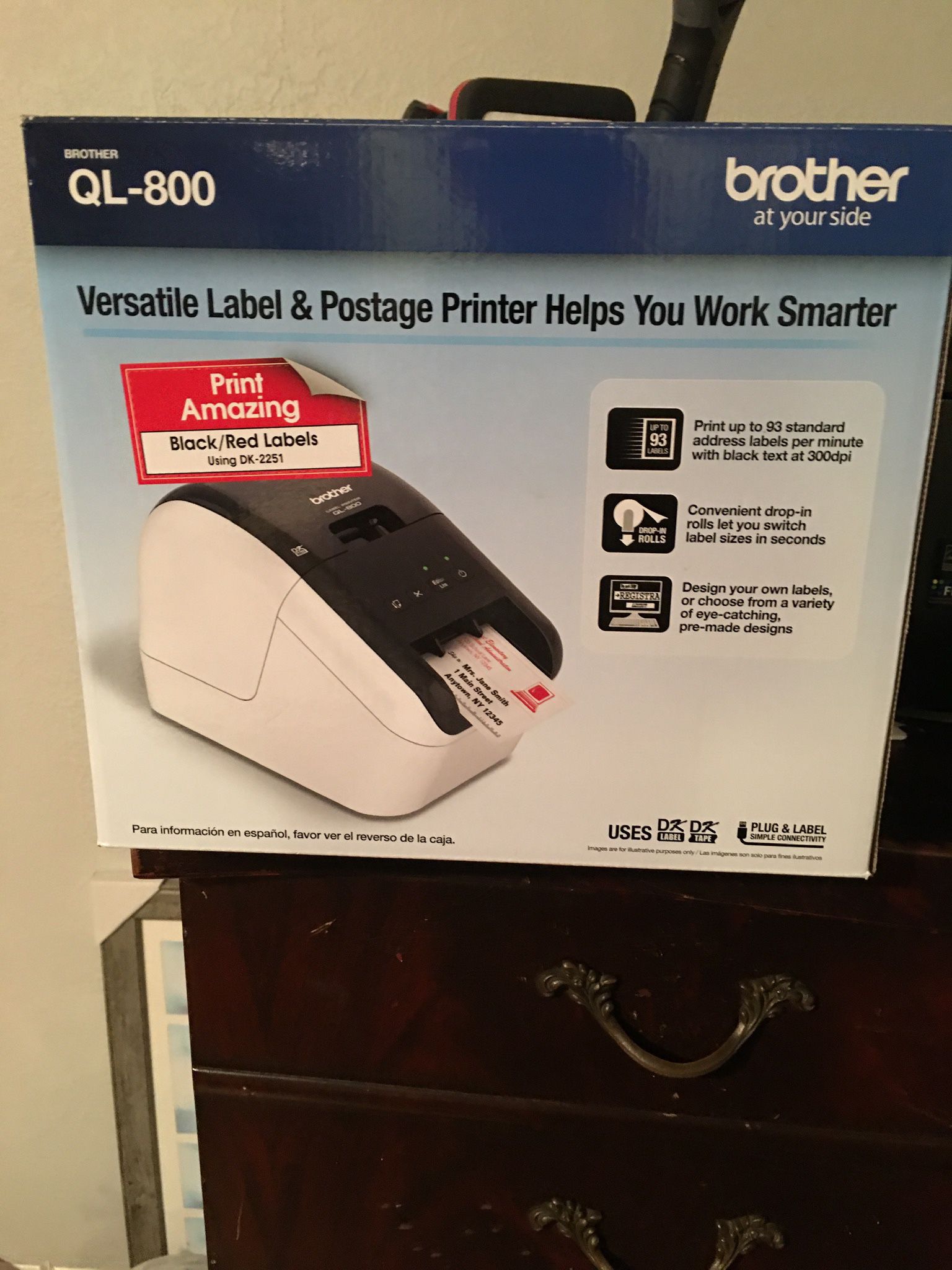 NEW brother QL-800 Label & Postage Printer 