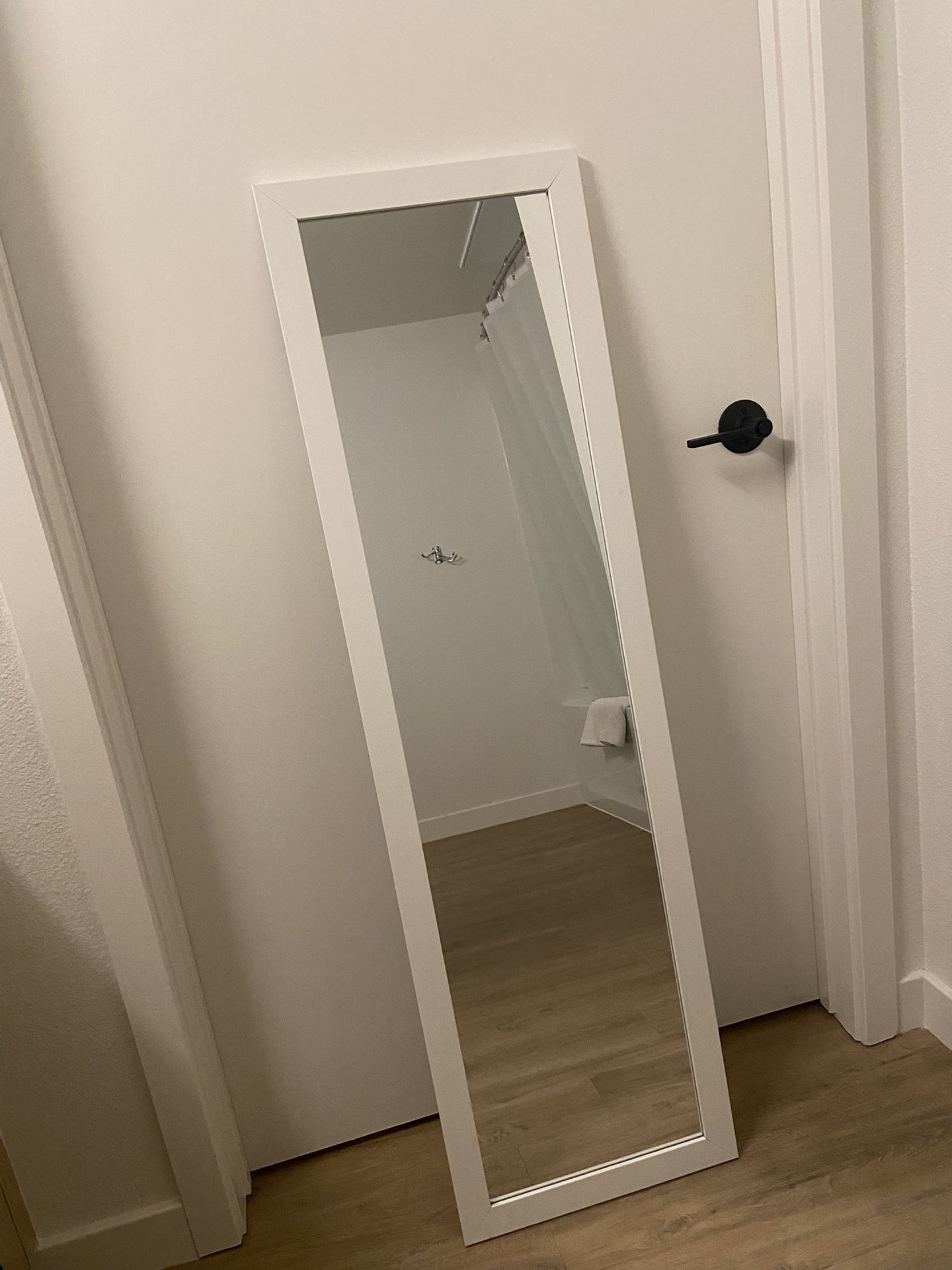 Full Length White Mirror
