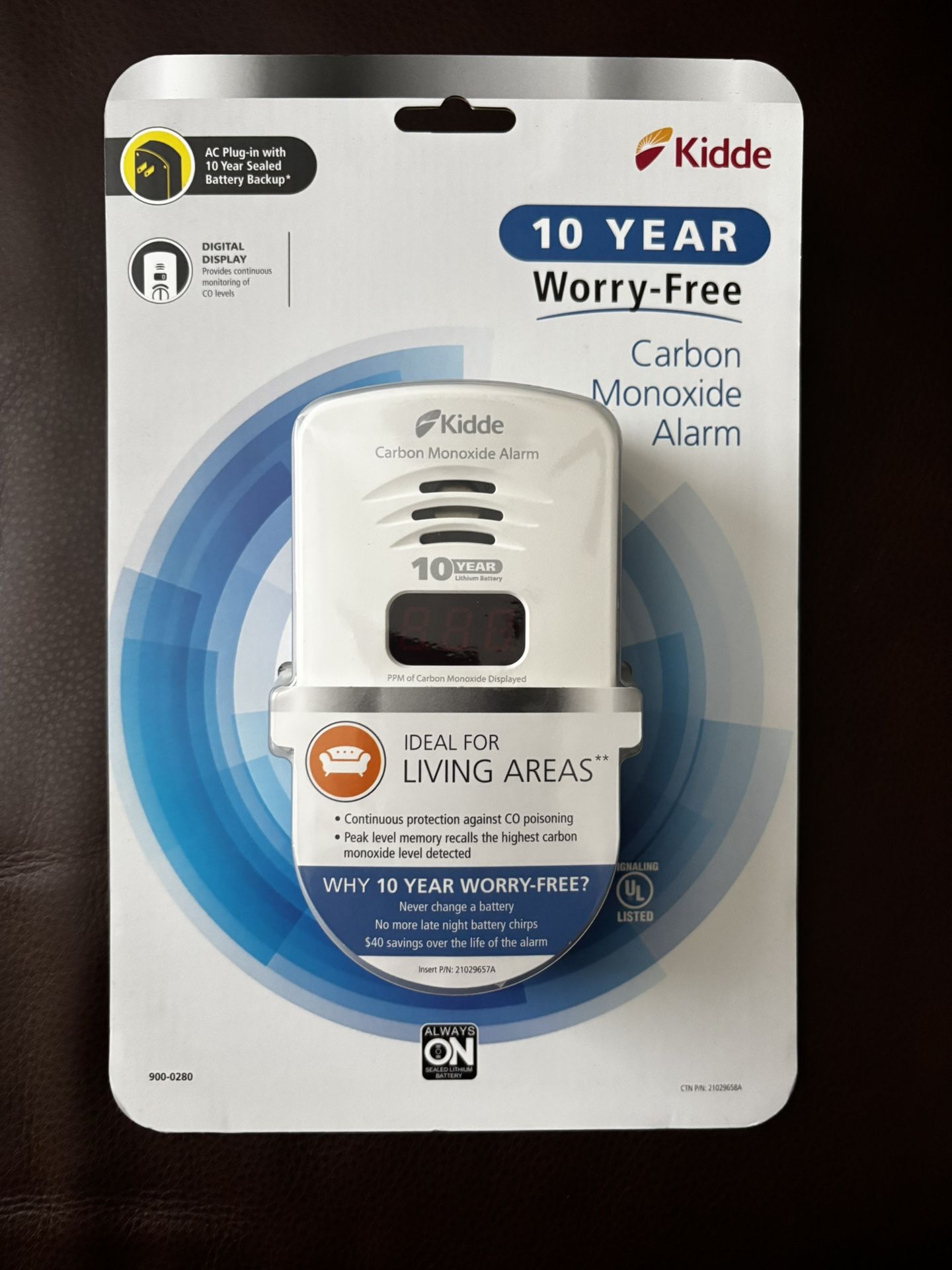 Kidde carbon monoxide detector