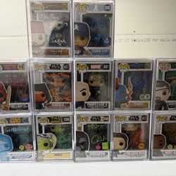 Autographed Funko Pop Collection for Sale 