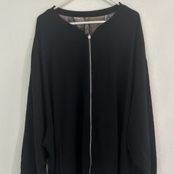 MarlaWynne Black Bomber Jacket 