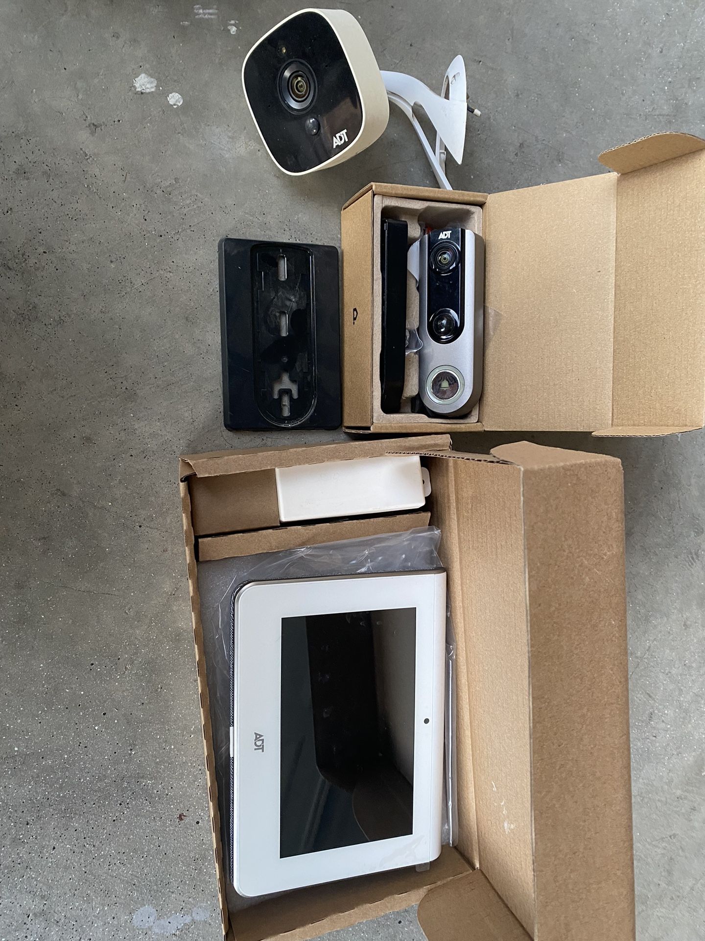 ADT Outdoor Camera, Doorbell Camera, Control Panel for Sale in Ceres ...