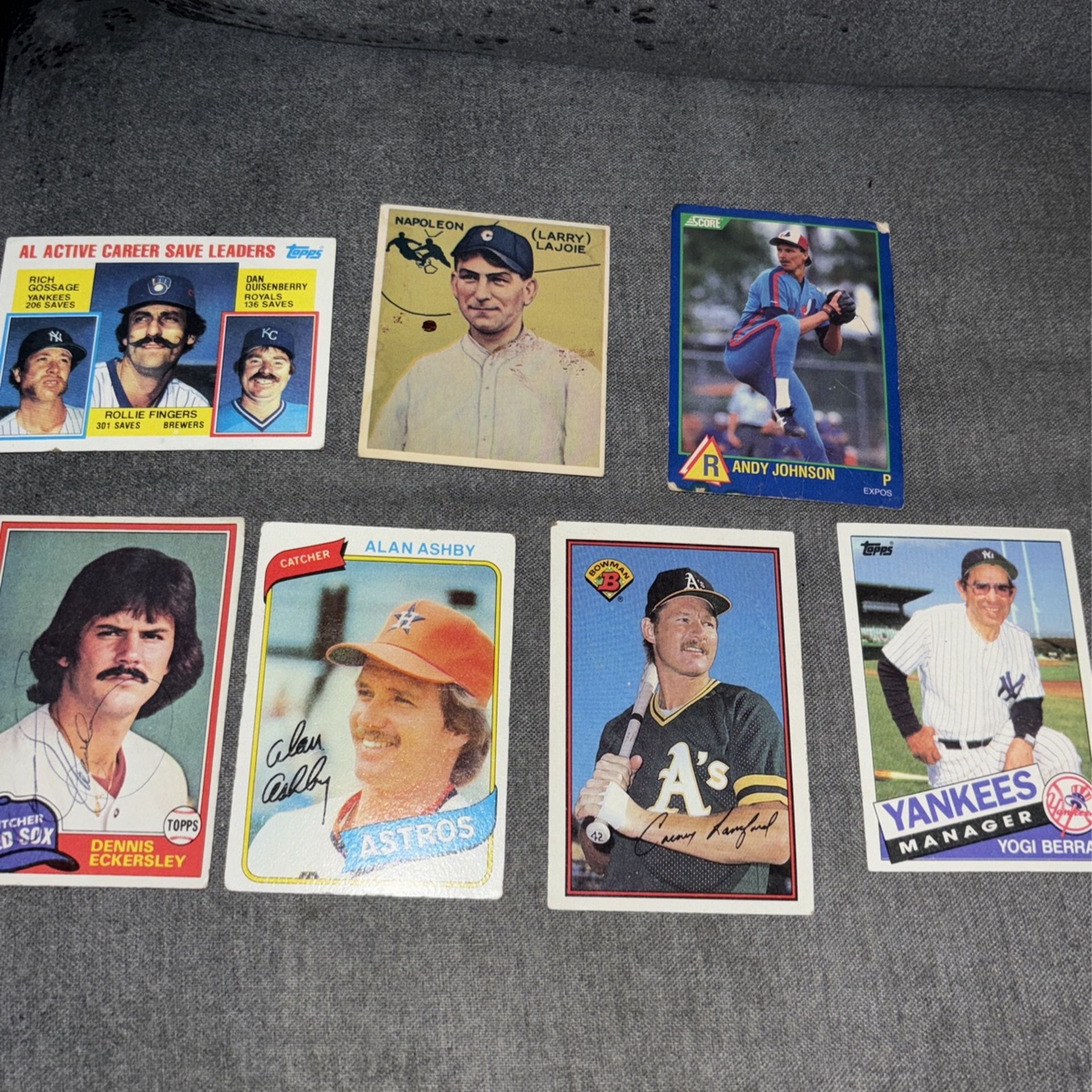 vintage baseball cards