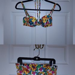 Victoria's Secret Bikini - Tropical Floral Print