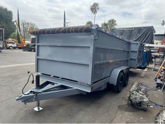 8 x 12 x 4. Dump. Trailer