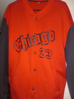 Custom Chicago Bulls Jacket Xl 