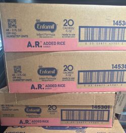 Enfamil AR formula 2oz sell or trade for Enfamil 12oz cans