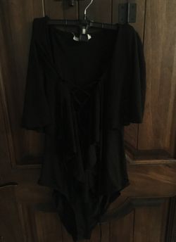 Black bodysuit size3X shirt