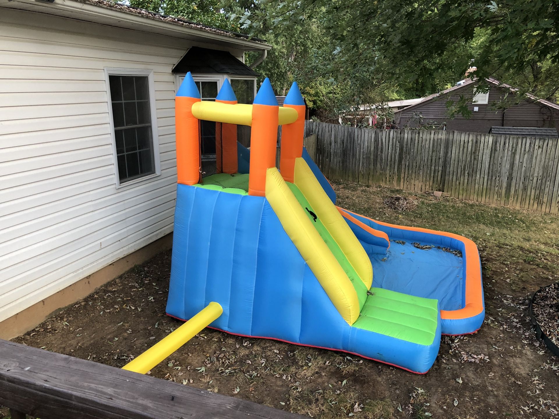 Inflatable Bounce Water Slide Pool with Blower