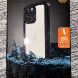 Body Glove Tidal Waterproof Phone Case for iPhone 15 Pro Black Open Box