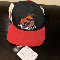 Vintage Nike Michael Jordan’s Restaurant Hat Brand New With Tags