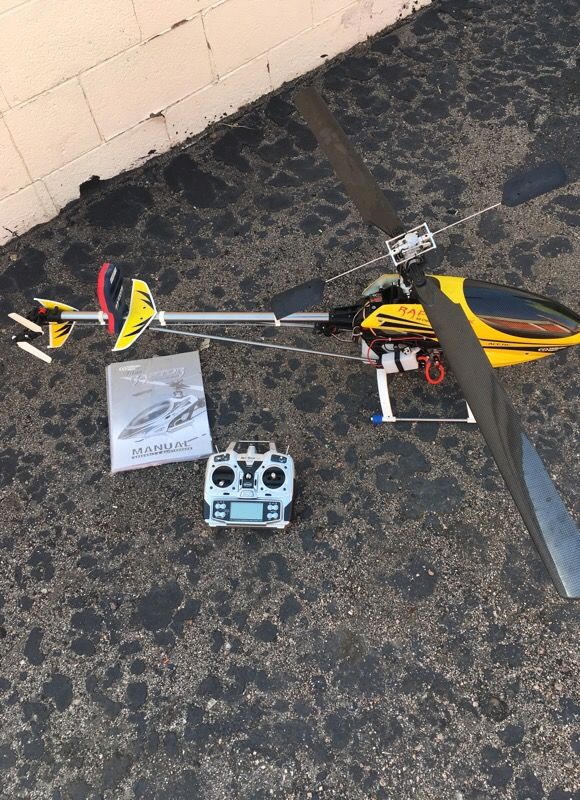 Thunder Tiger Raptor ACE RC 50 class 3D Helicopter pro package RTF