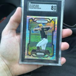 Paul Skenes Prizm Rookie /499 Sgc 8