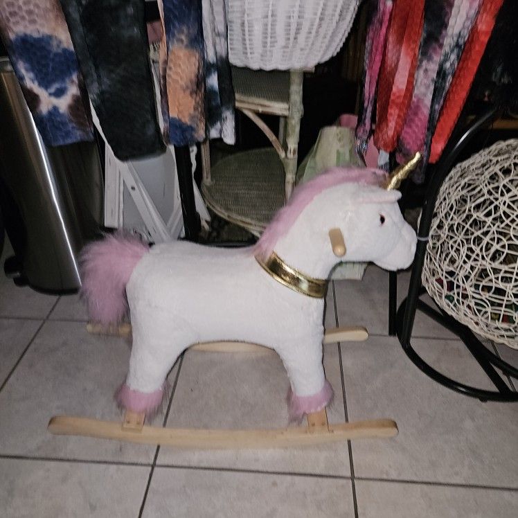 NEW UNICORN ROCKING HORSE