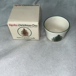 Spode Christmas Tree Candle Holder No Candle A099