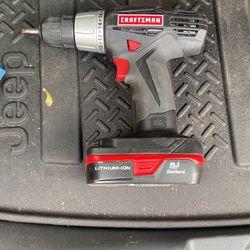 Working 19 volt Drill with Lithium Ion Battery Craftsman  Diehard Accepting Best Offer