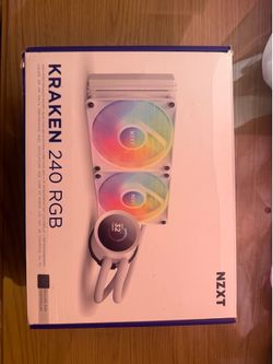 NZXT Kraken 240 RGB White AIO Liquid CPU Cooler (READ DESCRIPTION)