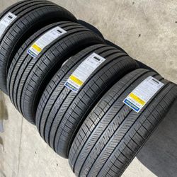 285/45r22 Goodyear Touring NEW Set of Tires installed and balanced OTD price