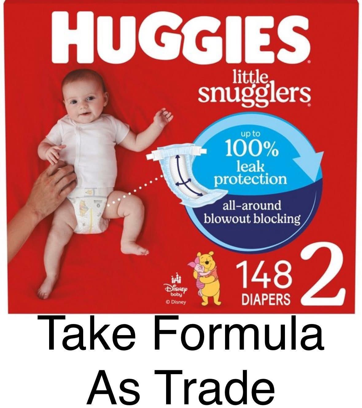 Huggies Size 2 Little Snugglers Diapers Pañales 